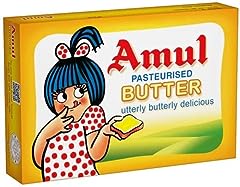 Amul Butter Pasteurised, -100 g