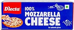 D’lecta 100% Mozzarella Pizza Cheese Block – 200g